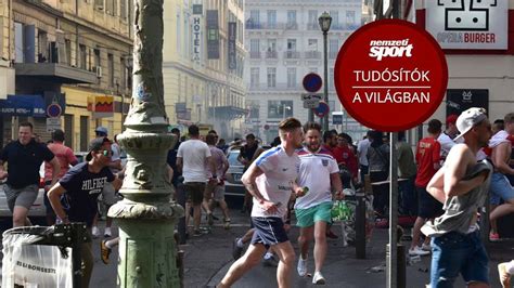 Angol és orosz szurkolók összecsapása Marseille utcáin
