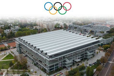 Párizsi olimpiai játékok kézilabda arénájának külső képe