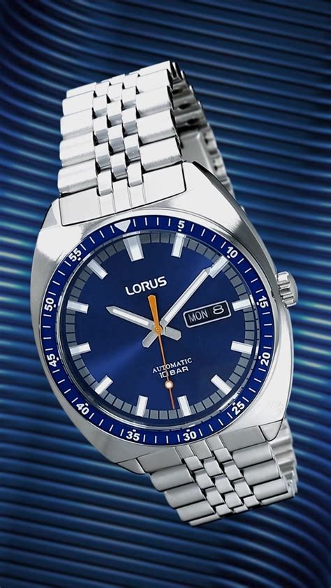 Lorus és Seiko logók egy kifinomult grafikán