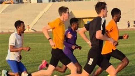 Futballpálya magaslati edzőtáborban