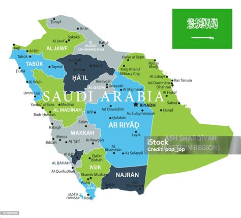 Szaúd-Arábia térképe Jeddah város kiemelésével