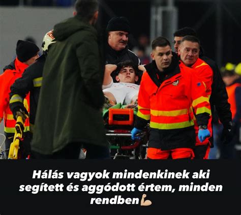 Orvosi ellátás a pályán egy játékos sérülése után