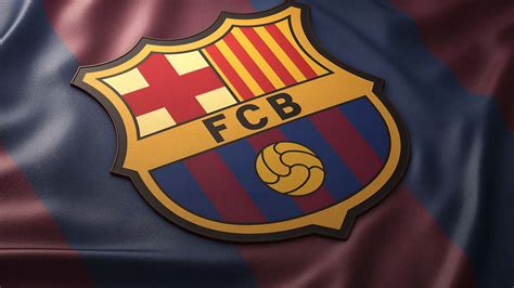 FC Barcelona logó a billentyűzeten