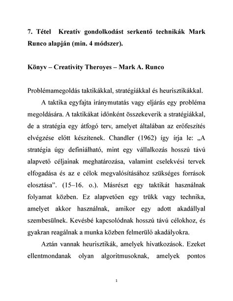 Kreatív gondolkodást serkentő felnőttek