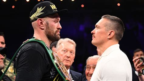 Oleksandr Usyk és Tyson Fury