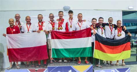A magyar csapat éremtáblája a Szervátültetettek és Művesekezeltek Európa-bajnokságán