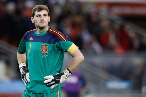Iker Casillas a pályán