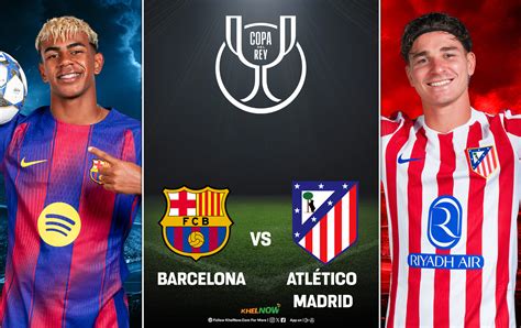 FC Barcelona vs Atletico Madrid közvetítés infografika