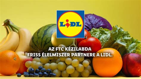 A Lidl mint a kézilabda hivatalos friss élelmiszer partnere