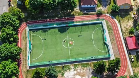 Érdi iskolai sportudvar és kültéri létesítmények terve