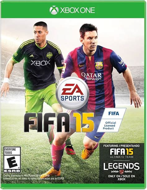 FIFA 15 logó és játékmenet Xbox 360-on