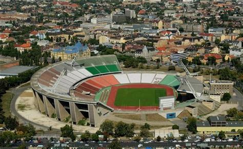 Népstadion építése Puskás Ferenc részvételével