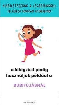 Játékos légzőgyakorlatok szívószállal és vattapamacscsal