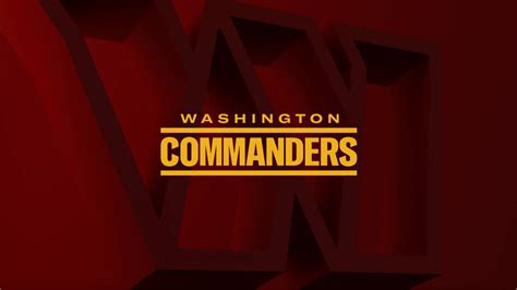 A Washington Commanders új logójának bemutatása
