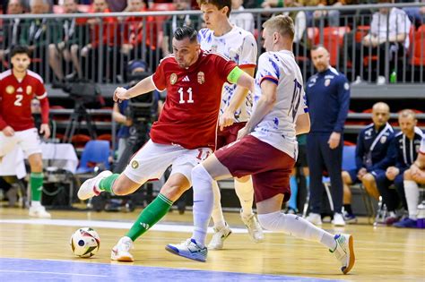 A magyar válogatott felállása a spliti Európa-bajnoki selejtezőn