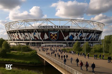 London Stadium teltházas mérkőzésen