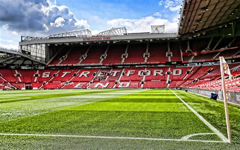 Az Old Trafford Stadion madártávlatból