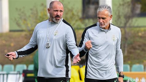 Balogh Tamás és Pierluigi Brivio, az FTC kapusedzői