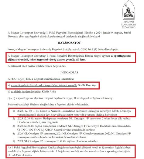 Fegyelmi bizottság ülése