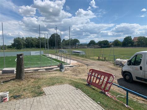 A futballpálya alaprajza a fontosabb jelölésekkel