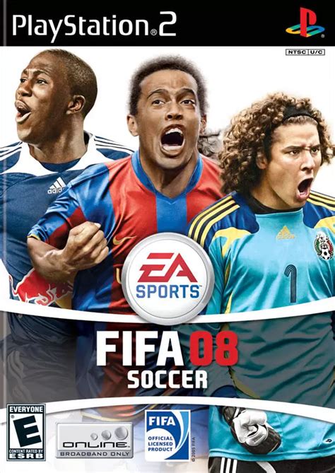 FIFA 08 játékkép egy mérkőzésről