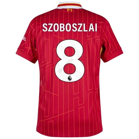 Liverpool Szoboszlai hazai mez design