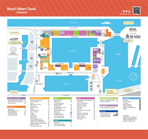 Útvonal Liverpool Royal Albert Dockhoz