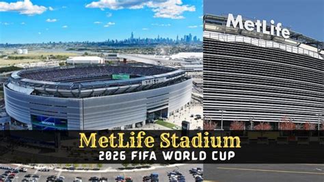 MetLife Stadium kívülről éjszaka