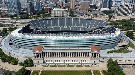 Soldier Field madártávlatból