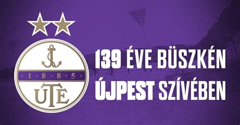 Az Újpesti Torna Egylet (UTE) történelmi sikereit bemutató infografika