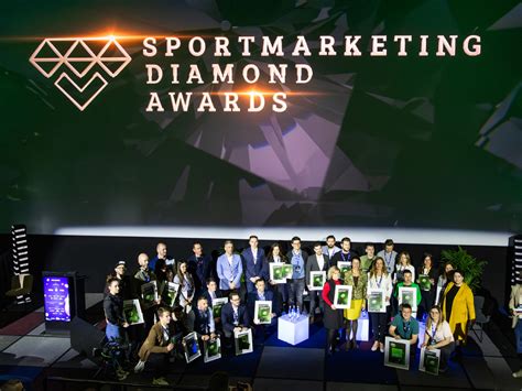 Marketing Gyémántdíj logója és a díjátadó ceremónia illusztrációja