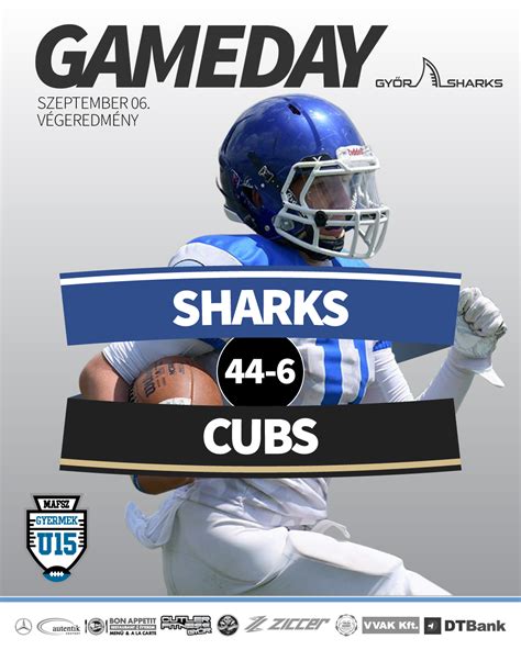 A Győr Sharks utánpótlás csapatának logója