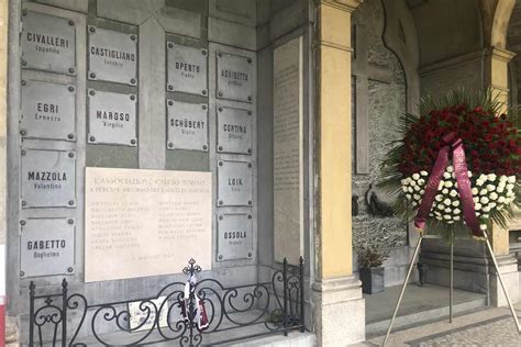 Emlékmű a Superga-hegyen a Grande Torino áldozatainak