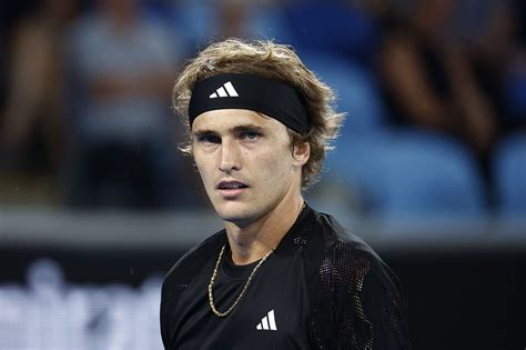Alexander Zverev a pályán