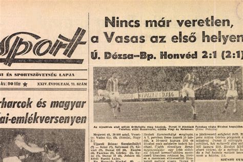 A Vasas 1960-as évekbeli csapata