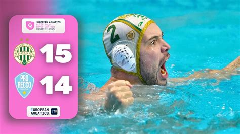 FTC-Telekom Waterpolo vs Pro Recco mérkőzés pillanatképek