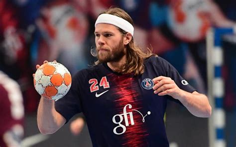 Mikkel Hansen, a PSG dán sztárjátékosa a pályán