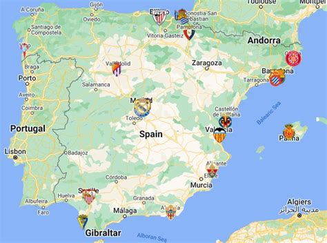 Alpesi Liga csapatok elhelyezkedése térképen