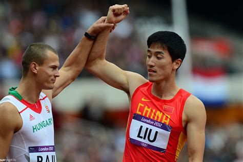 Liu Hsziang és Baji Balázs a londoni olimpián