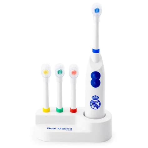 Real Madrid elektromos fogkefe design és logó részletesen