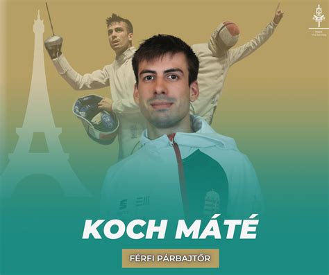 Koch Máté párbajtőrözés közben