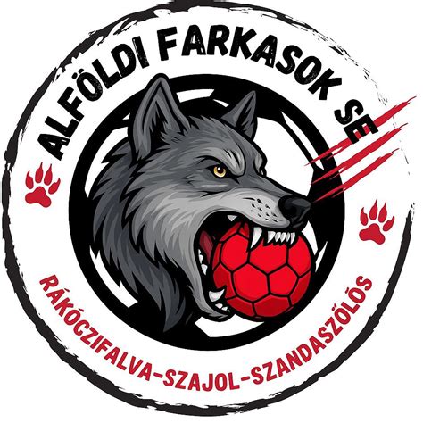 Az Alföldi Farkasok SE logója és a Tiszavirág Aréna