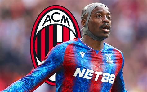 Milan logó és Crystal Palace logó