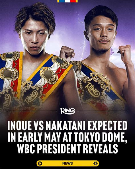 Naoya Inoue és Junto Nakatani mérkőzésének pillanata
