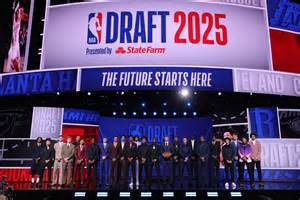 Az NBA draft folyamatát ábrázoló grafika