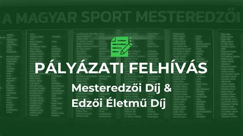 Mesteredzői cím átadása