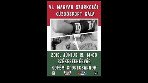 A V. Szurkolói Küzdősport Gála logója