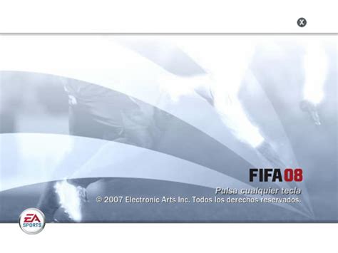 A FIFA 08 telepítőjének ablakát ábrázoló képernyőfelvétel