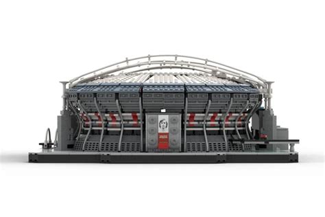 A Johan Cruijff ArenA LEGO modellje a nyitható tetővel
