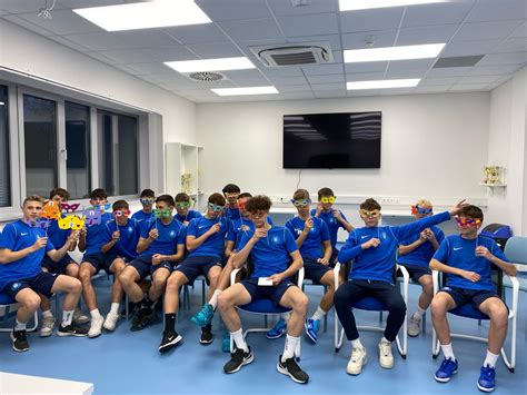 Az MTK Akadémia fiatal sportolói edzésen